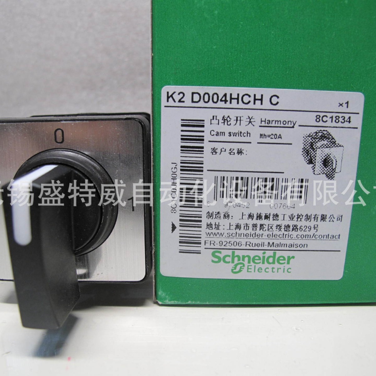 原装现货 K2D004HCHC 通断开关 步进开关 万能转换开关 可逆开关