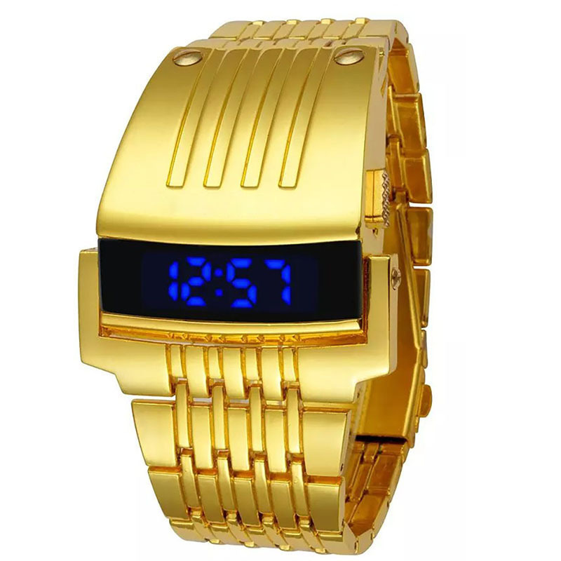 Cross-border foreign trade led electronic watch men's fashion creative Iron Man LED watch fashion creative LED Electronic Cross-border foreign trade led electronic watch men's fashion creative Iron Man LED watch fashion creative LED Electronic