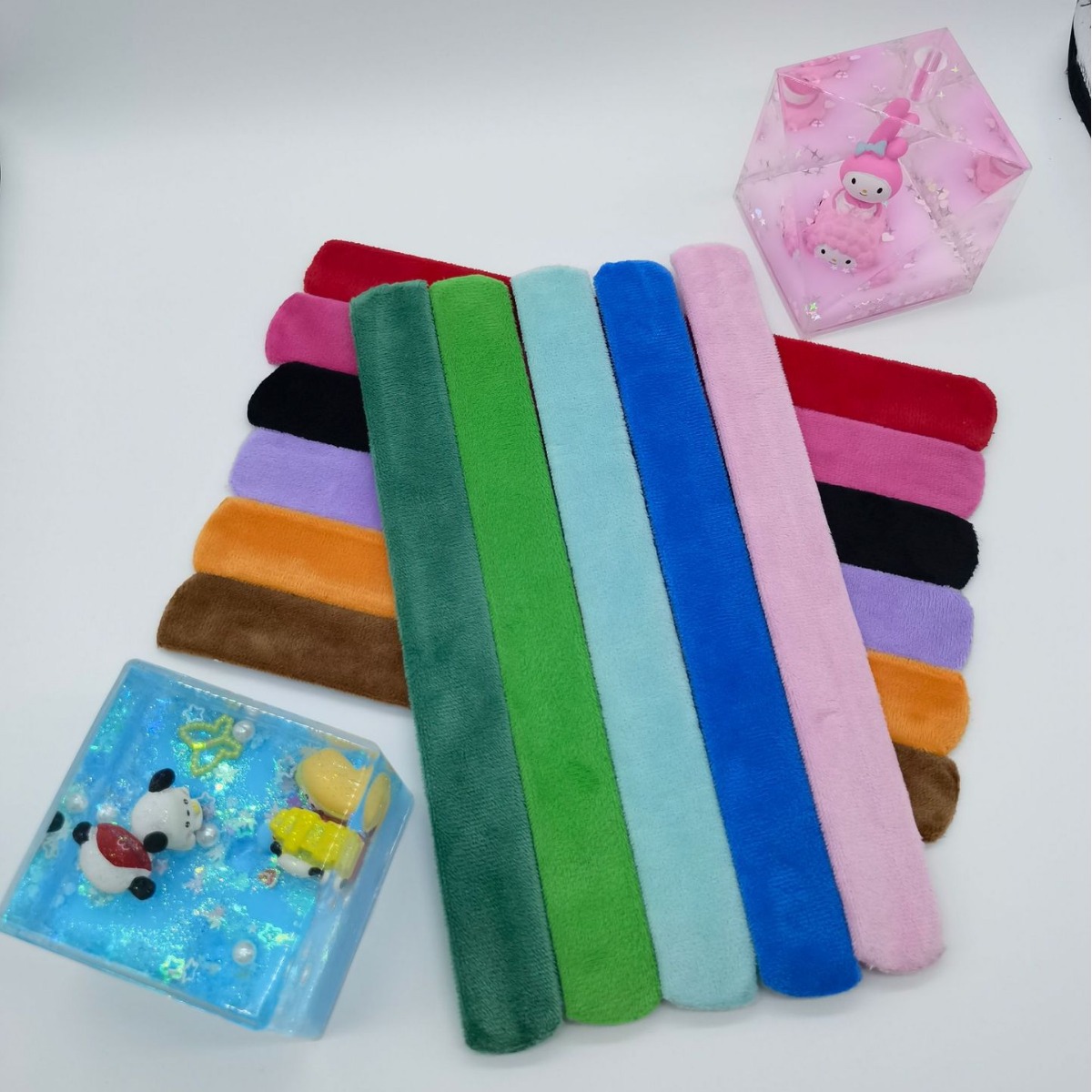 Colorido acero de metal sólido pulsera de pulsera