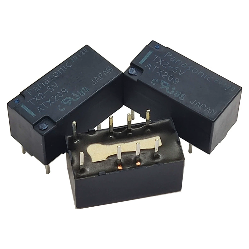 Оригинальный Panasonic низковольтный реле TX2-4.5V-H10 4.5VDC 2A 8 конт. два закрытых контакта