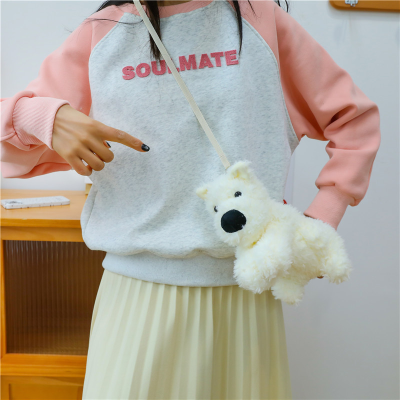 웨스트 하이랜드 강아지 숄더백