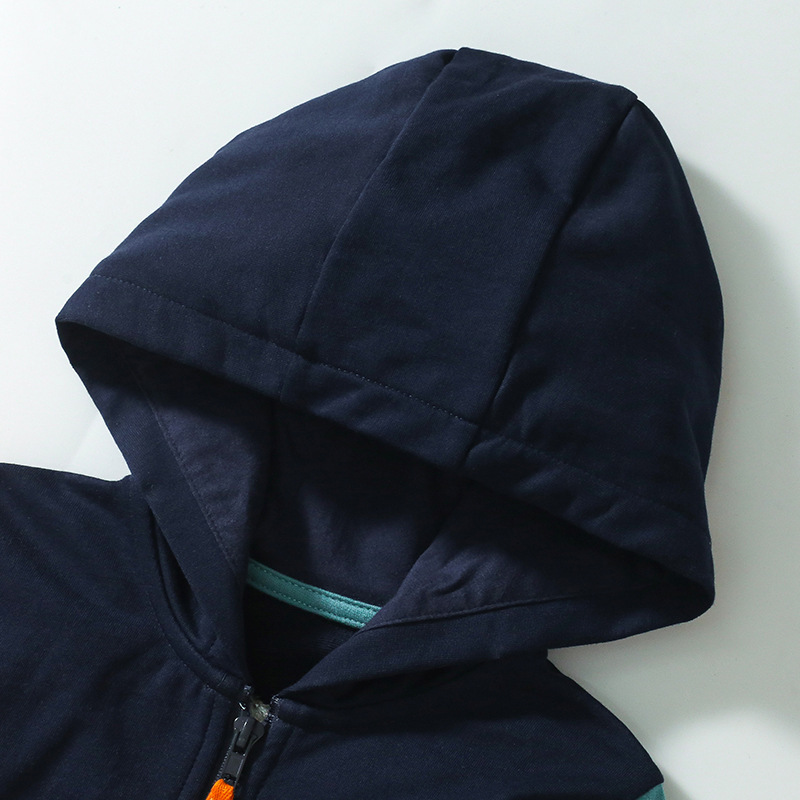 작은 MAVEN 유럽과 미국 소년 세트 가을 새로운 패션 아동복 색상 일치 긴 소매 어린이 세트