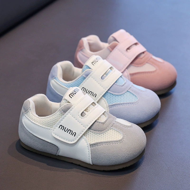 Детская моральная тренировка арганская обувь сетка дышащая 2025 весна и осень новая спортивная обувь для мальчиков и девочек детская обувь