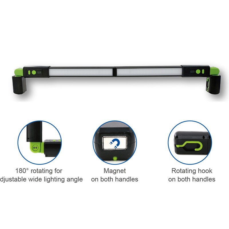 Processing custom LED hood maintenance light USB charging car maintenance light emergency anti-fall auto repair work light