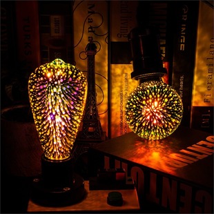 Светодиодная лампочка, креативное звездное небо, украшение, 3D, оптовые продажи