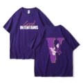 Purple + White