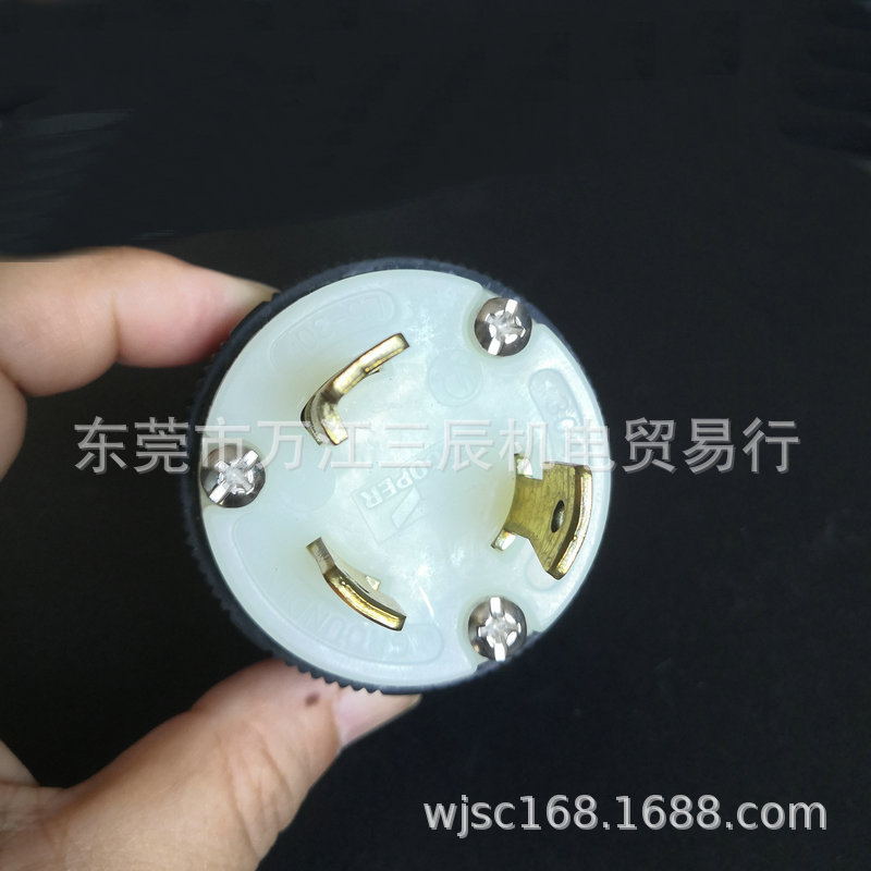 美国产ARROW HART 引挂式自锁工业插头CWL530P UL COOPER FICHE