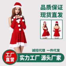 2023圣诞服装圣诞节装女成人网红款角色扮演舞台服装衣服批发诞19