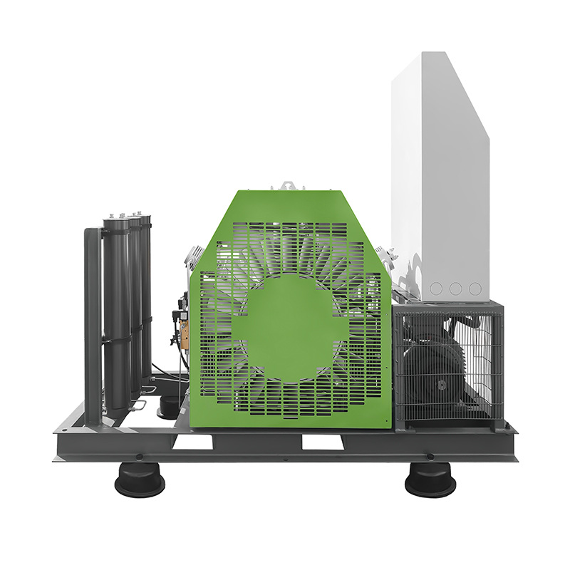 35Mpa Portable Air Compressor Industrial-Grade High-Pressure Booster Breathing Air Pump Air-Assisted Injection Molding Compressor