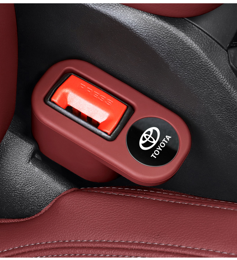 Applicable to Toyota Corolla Camry RAV4 Rongfeng Landa Asian Dragon Seat Belt Socket Protective Cover Fixed