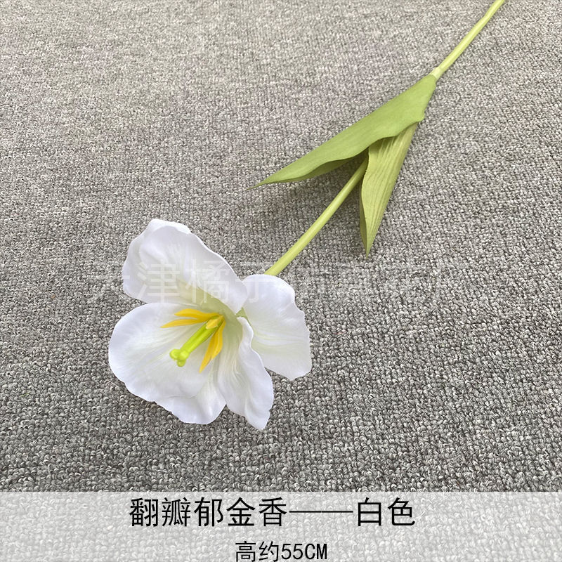 Flores de boda de alta calidad de flores de madera verde de bambú y lirio de pino masson de alta calidad