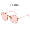 Trend square sunglasses, glasses, European style