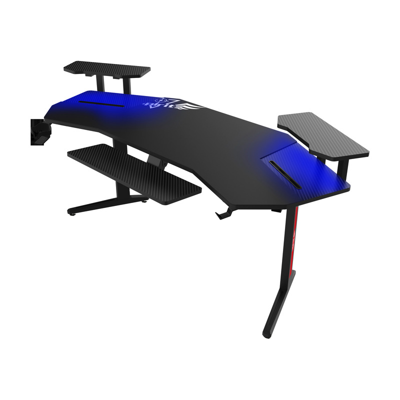 Wholesale and retail carbon fiber desktop lengthened and widened e-sports desk desktop computer desk bedroom home desk study desk Wholesale and retail carbon fiber desktop lengthened and widened e-sports desk desktop computer desk bedroom home desk study desk