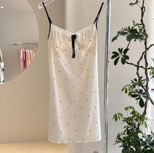 GraceChic GraceChic Europeo y Americano Nuevo Hot Sale Talla Grande Vestido Floral Pure Desire Camisón con Tirantes Estampado Estilo Hada Ropa de Estar en Casa_voghion.com