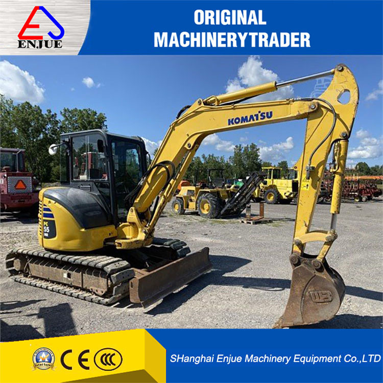 供应出口小松55二手挖掘机市场价格找Komatsu价格PC55MR-2/-3挖机