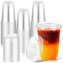 Y 71707 Transparent PET Milk Tea Cup ͸�� PET �̲豭�羳