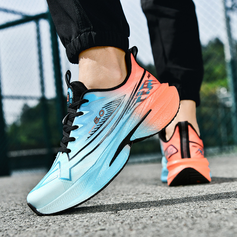 Chitu 7Pro Racing Carbon Plate Running Shoes for Men and Women, Running Shoes for Couples, Breathable and Comfortable Popcorn Sports Shoes