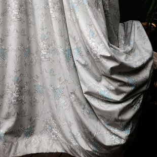 French-Style Velvet Curtains for High-End Living Room and Bedroom, Full Blackout, High-End Feel, Premium Velvet, Windproof, Warm, American Country Style
