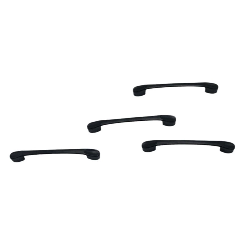 Современный простой и стильный большой палец ручка шкаф невидимый ручка без выемки шкаф большой палец черная дверная ручка