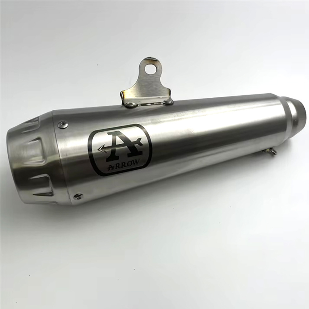 Motorcycle modified exhaust pipe ARROW Wrigley muffler back pressure tail section universal exhaust pipe CM500/vn650