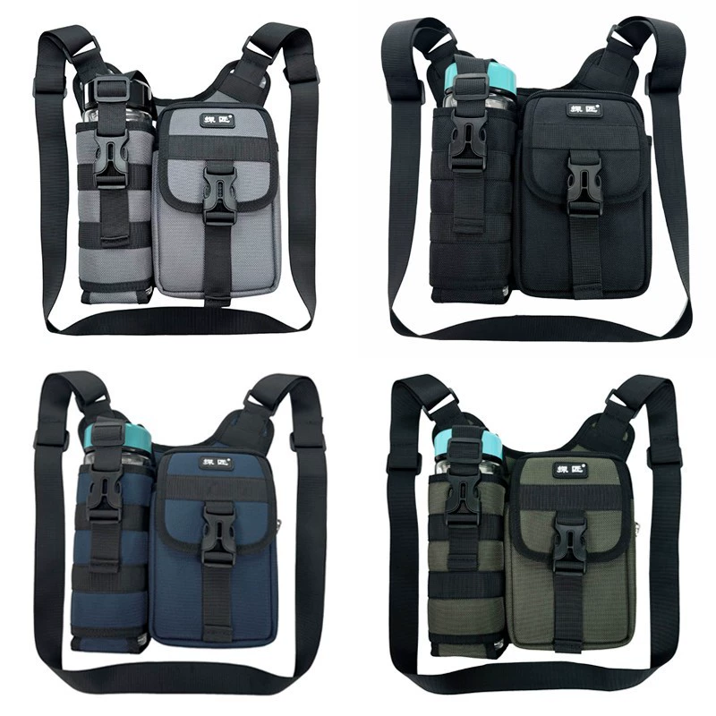 Сумка для бутылки с водой Tanjang, цельная новая сумка унисекс для отдыха на открытом воздухе, водонепроницаемая и износостойкая сумка из ткани Оксфорд, дорожная сумка на плечо