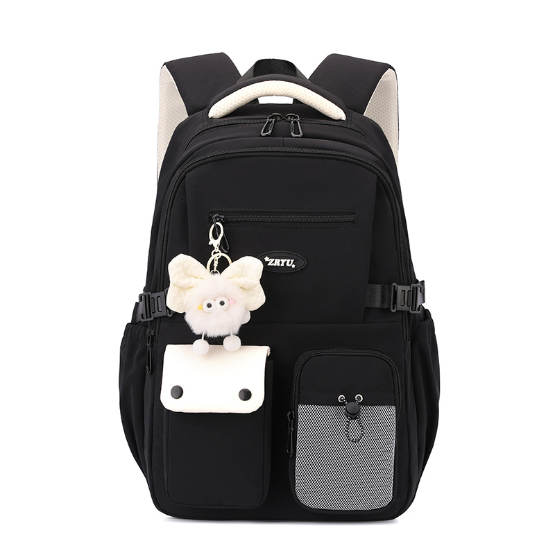 Mochila escolar de niñas, mochila de ocio universal para estudiantes de secundaria japonesa, mochila de gran capacidad para estudiantes de secundaria