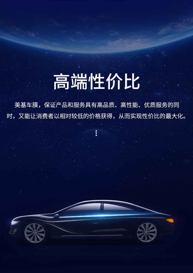 Meiji Invisible Car Film Tpu Full Car Wrap Film Car Paint Protection Film Brightening Transparent Film Anti-Scratch with Installation