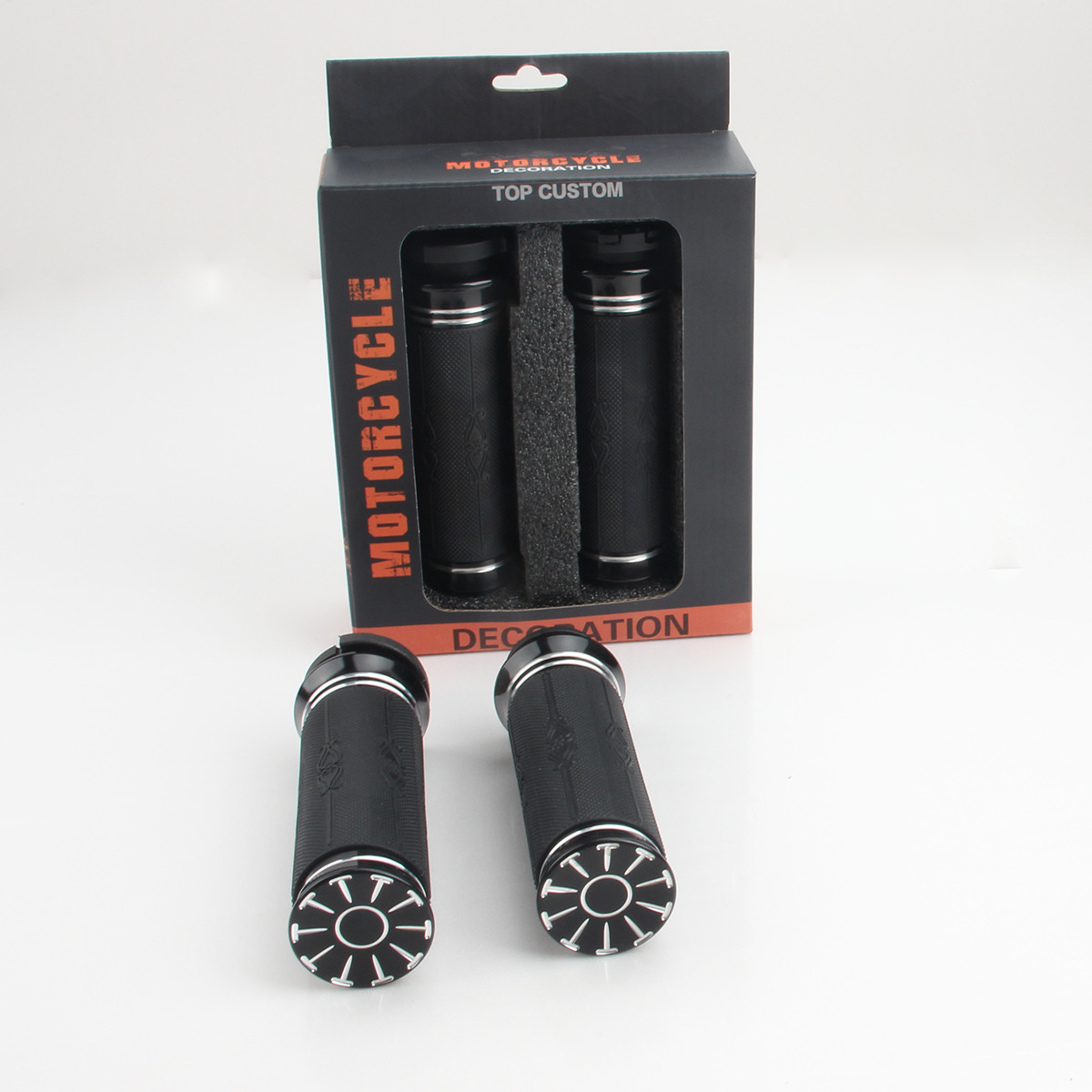 Aluminum Alloy Motorcycle Handlebar Grips Cable Valve Handle Cover Suitable for Harley Sportster Softail Glide Installation Handle