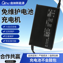 免维护电池充电机 电动三四轮大功率充电器 铅酸免维护智能充电器