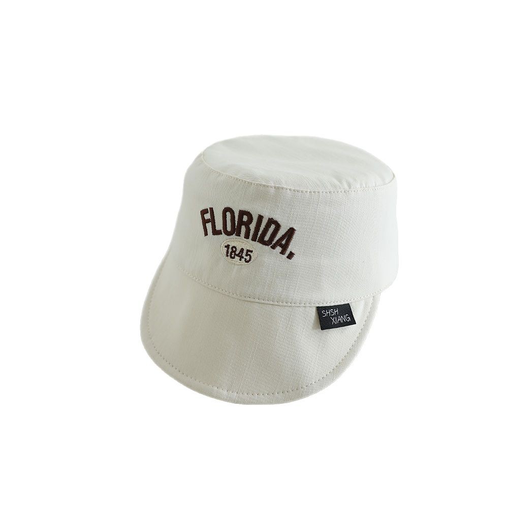 Sombreros para niños de 1 a 3 años de edad para bebés delgados bordados extranjeros letras para bebés gorras de boca de pato gorras para bebés primavera y verano