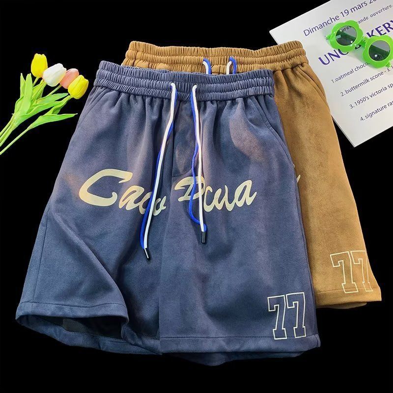 Men's Summer Shorts Korean Style Loose Trendy Casual Sports Shorts Wholesale