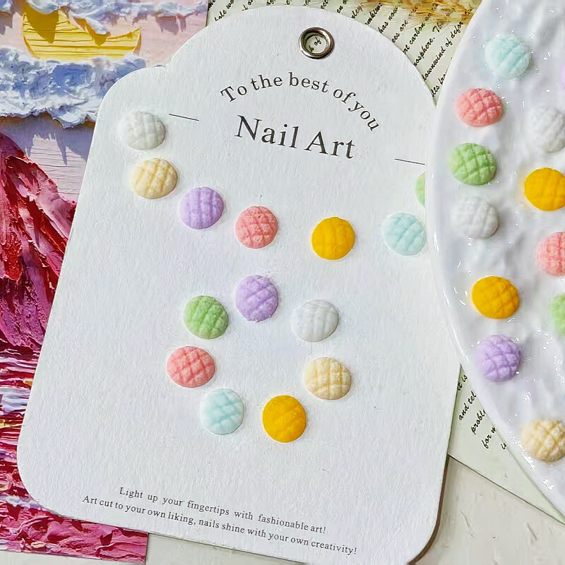 Sugar Pineapple Bun Mini Artificial Food Toy Frosting Bread Mini Resin Wearable Manicure Miniature Supermarket DIY