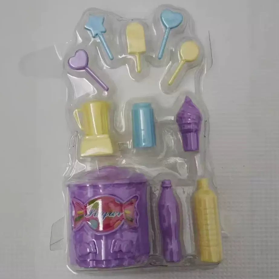 厨房系列儿童女孩过家家玩具配件跨境新款玩偶娃娃DIY下午茶套装