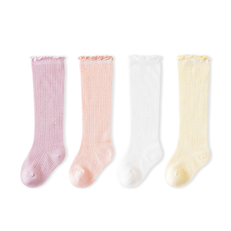 Children's summer thin knee socks for new born