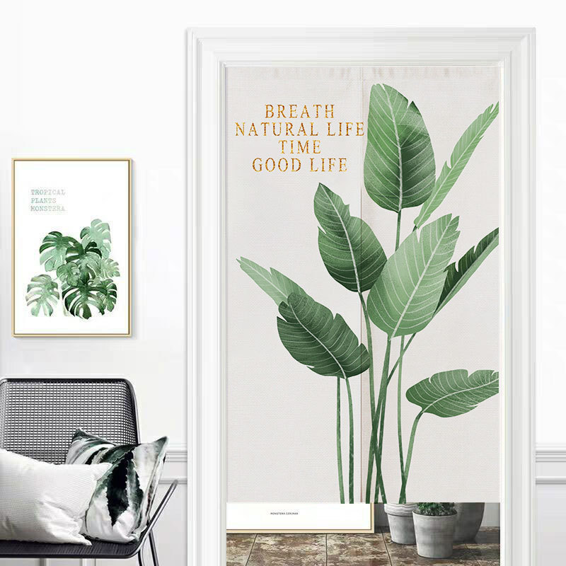 Door Curtain Partition Curtain Without Punching Household Privacy Half Curtain Cloth to Block Toilet Living Room Toilet Curtain Manufacturer Direct Sale