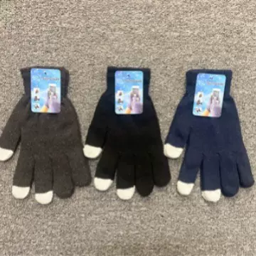 低价热销秋冬成人户外保暖外销出口触屏毛线手套批发促销品跨境