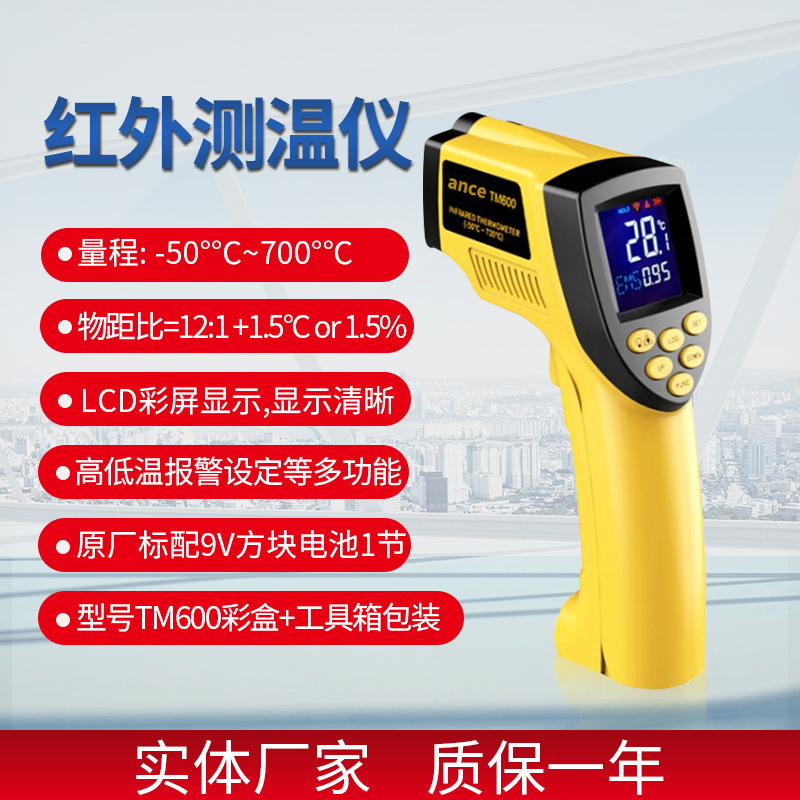 红外测温仪tm600/750/900冶金变电站食品加工管道生产化学化工等