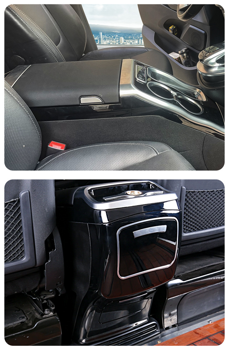 Suitable for Mercedes-Benz New Vito Armrest Box V260 Viano Armrest Box Car Interior 24 Models Vito Cross-Border Exclusive Supply