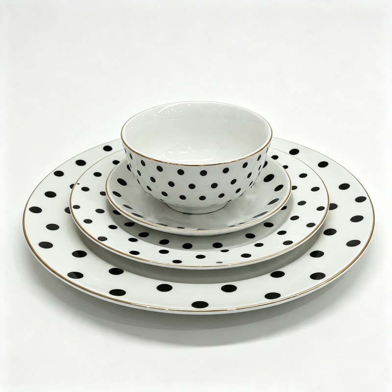 16-piece gift ceramic tableware set, ceramic plates, bowls, dishes, promotional cups, household daily-use ceramics 16-piece gift ceramic tableware set, ceramic plates, bowls, dishes, promotional cups, household daily-use ceramics