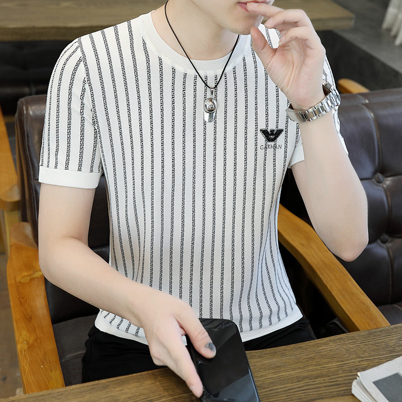Ouyao 2022-2320-P58 summer popular Tencel Yilite knitted short-sleeved cross-border dropshipping AliExpress