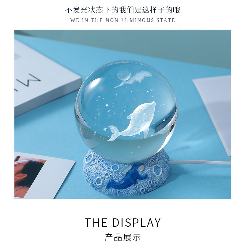 Details of the colorful crystal ball with resin base of the starry sea_05.jpg
