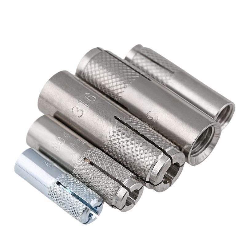 建筑装修内膨胀螺丝不锈钢顶爆内爆内迫壁虎拉爆平爆M6M8M10M16