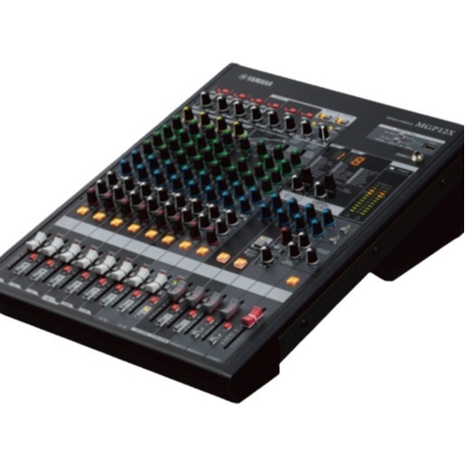 YA.MA.HA MGP12X 12 canales analógico digital combinado con mezclador de doble efecto negro Otros metales