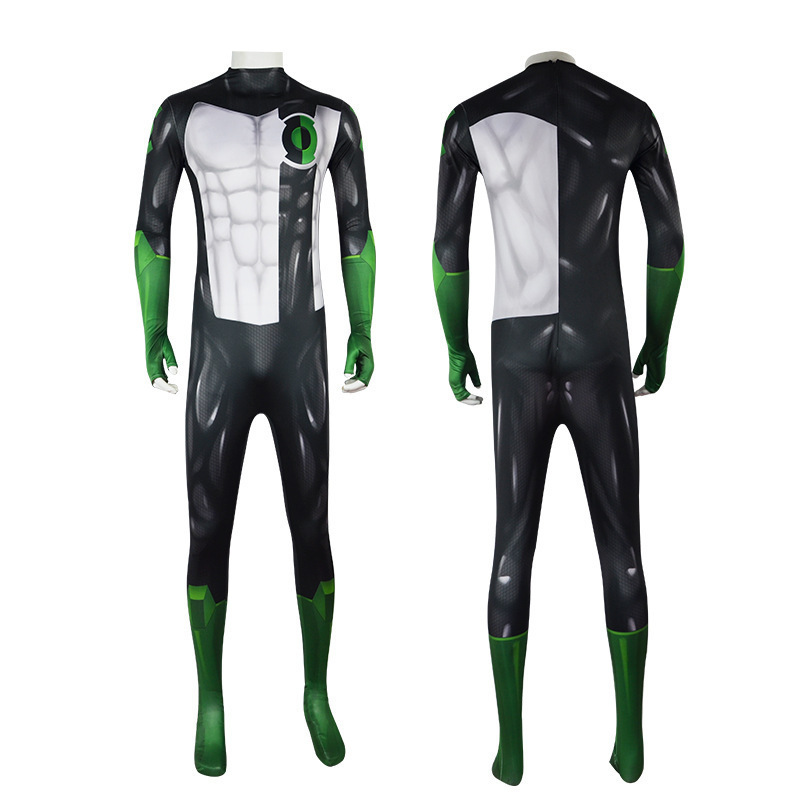 Halloween Hot Green Lantern Kyle Rayner Stage Performance Costume Cos Playing Costume