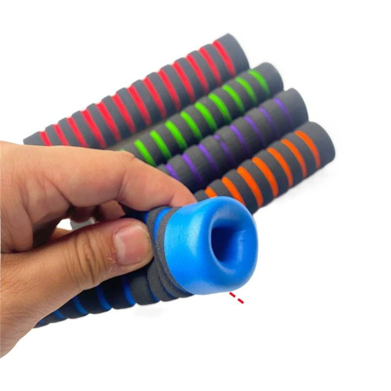 Sponge racket for badminton, non-slip handle, absorbs sweat and smell