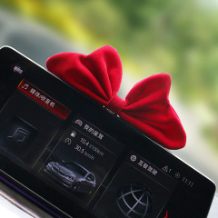 Butterfly knot directional console decoration for women, car air outlet dashboard ornament, creative and personalized