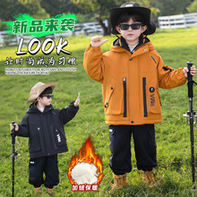 男童冬装加厚羽绒棉服2025新款宝宝洋气保暖棉衣外套儿童冬季棉袄