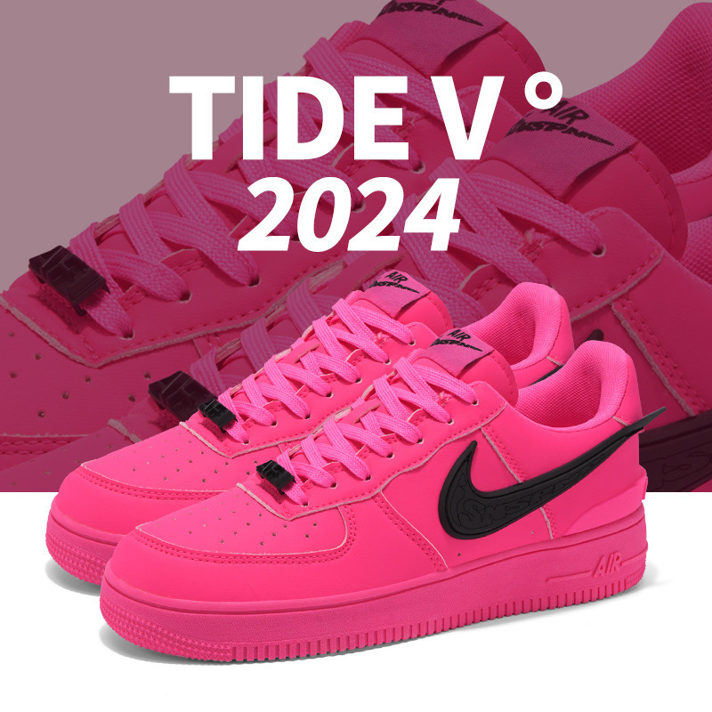 Air Force One Dragon Fruit Men's Shoes Ambush Pink Putian Aj Fluorescent Green Women's Af1 Low-Top Sneakers