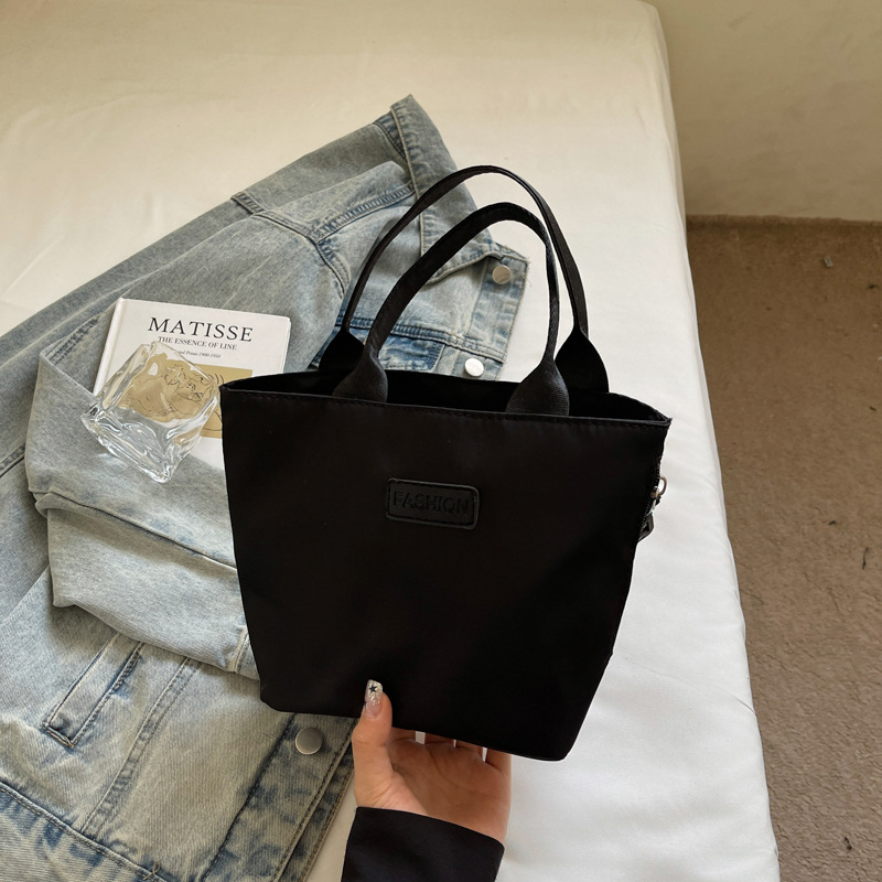 Verano simple y casual bolso pequeño de mano nuevo teléfono móvil bolso cuadrado pequeño bolso de compras todo fósforo bolso de tela ligero image 7