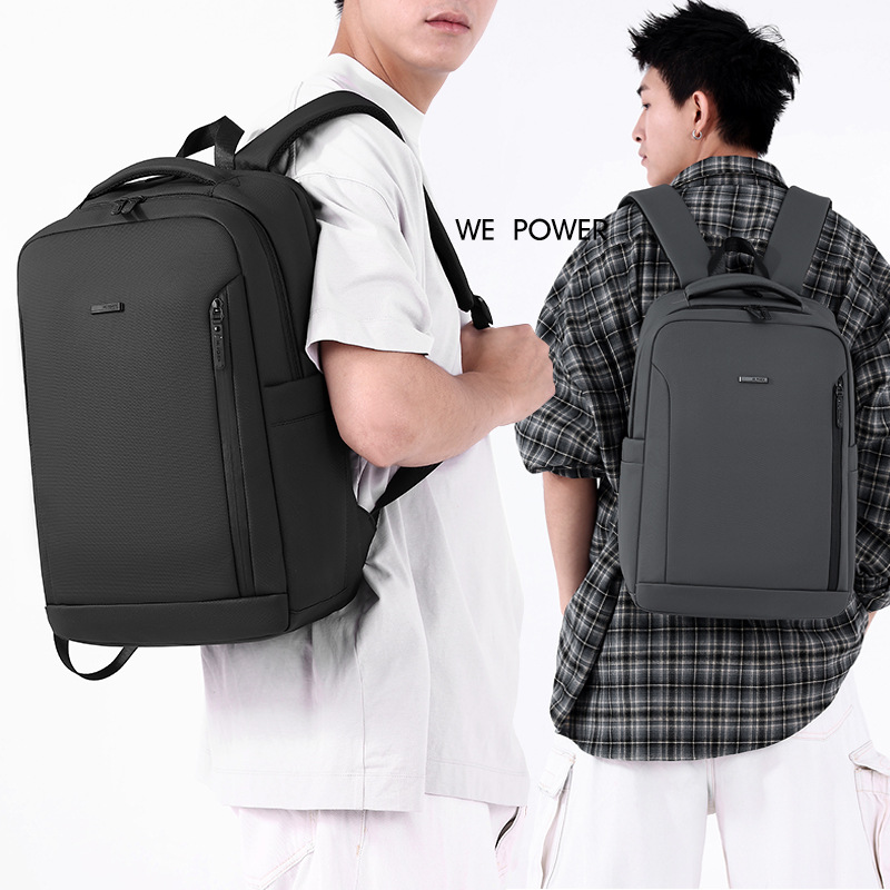WEPOWER nueva mochila de negocios para hombres, mochila de computadora para estudiantes, mochila de viaje de moda, mochila ligera